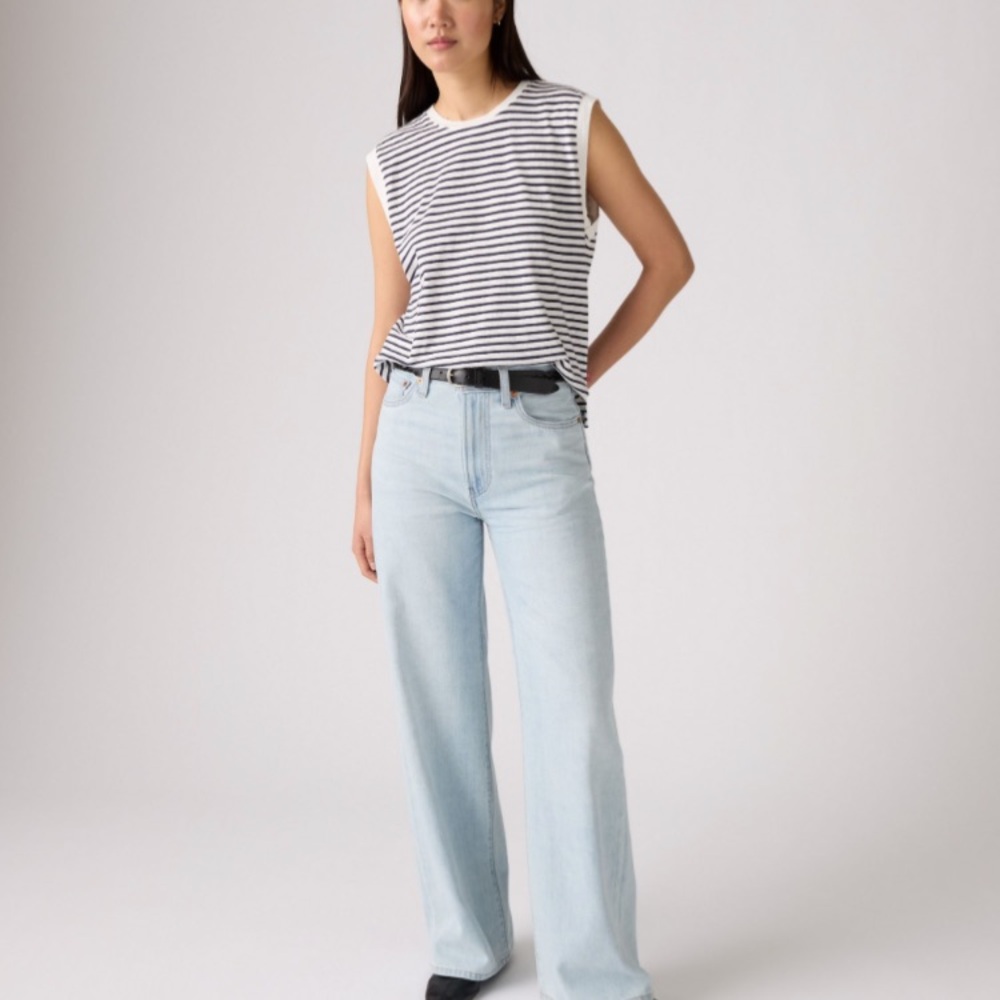 Levi's Light Blue Flare Jeans